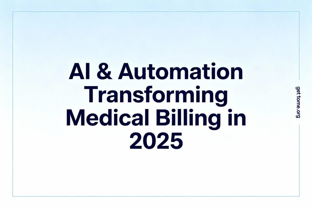 Automation Transforming Medical Billing