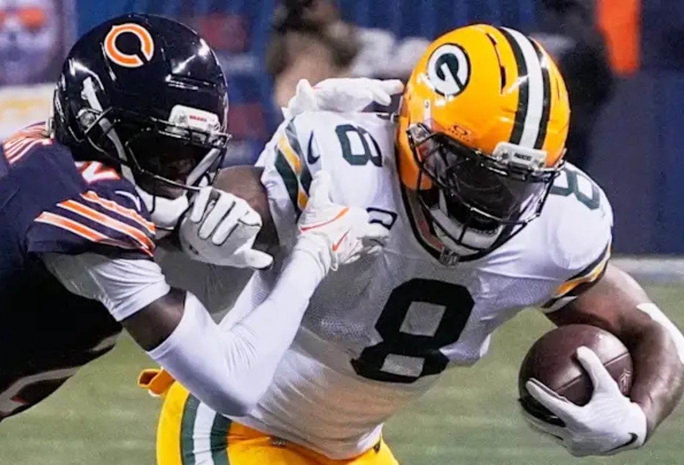 Breakdown Of Chicago Bears Vs. Green Bay Packers Players