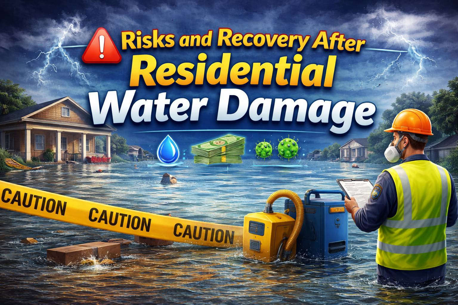 Risks and Recovery After Residential Water Damage